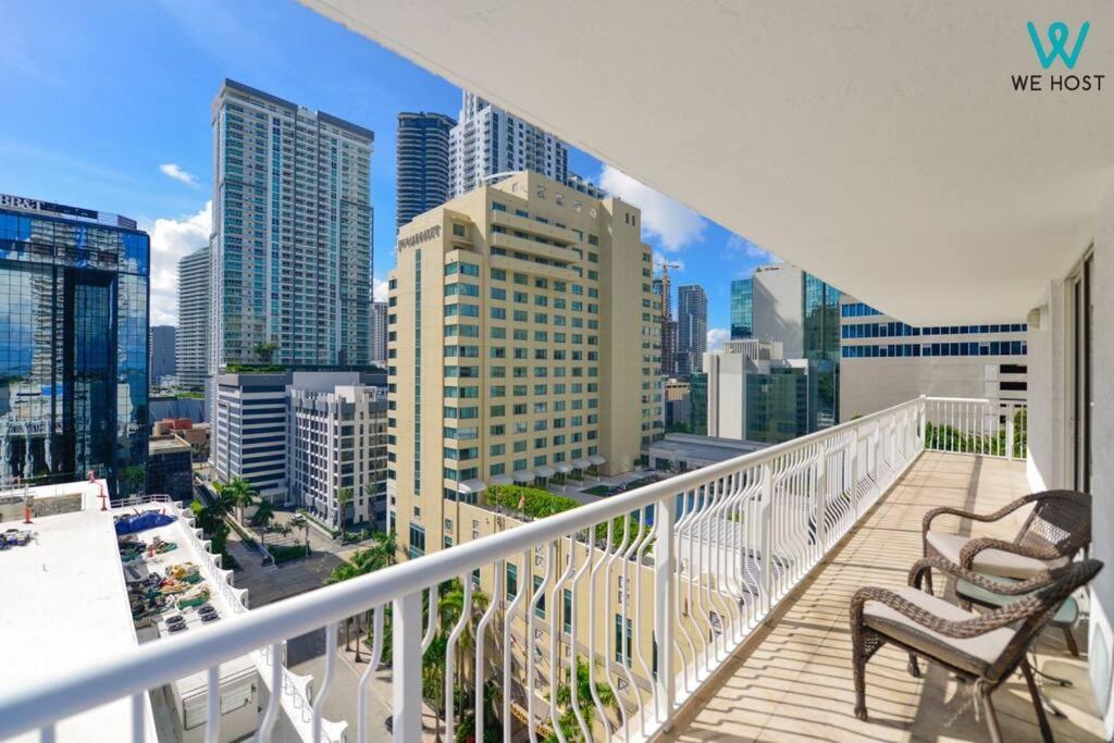 Amazing 3Br Condo At Brickell With City Views Miami Zewnętrze zdjęcie